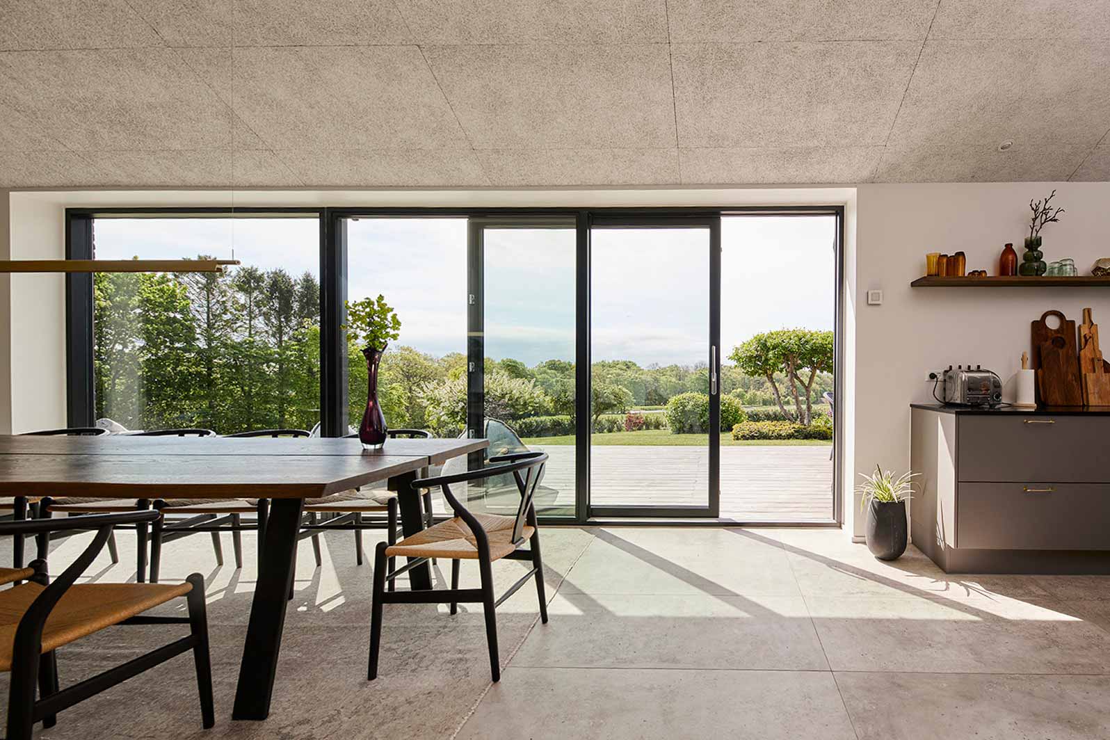 Nye vinduer og skydedøre